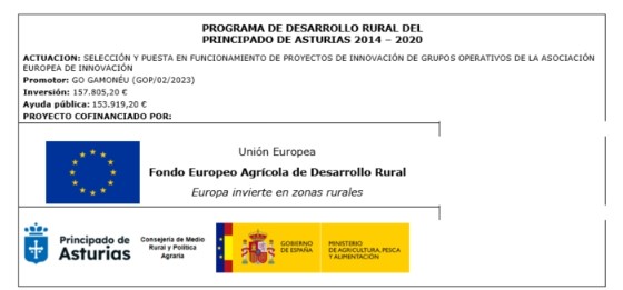 Financiación proyecto fermento autóctono gamonéu