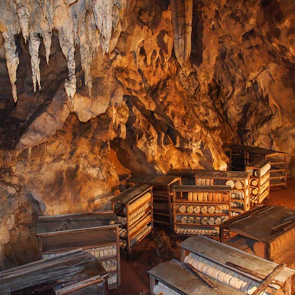 Cuevas de maduración del queso gamonéu. Cueva Oscura